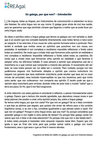 Texto 2 - En galego por que non?