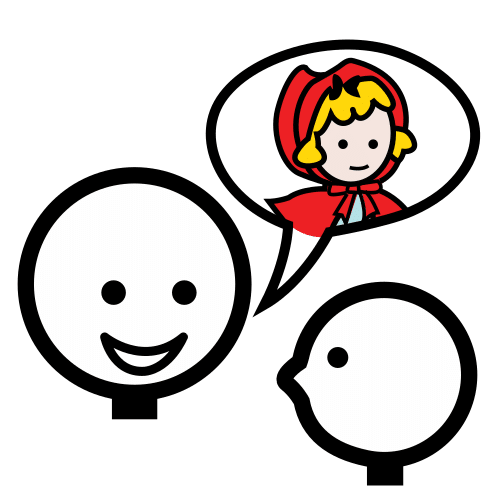 Pictograma contar historias