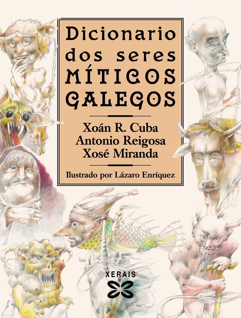 Portada do diccionario dos seres míticos galegos