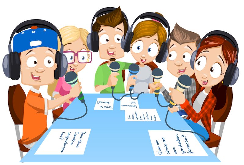 Vese ao alumnado preparado para facer unha entrevista