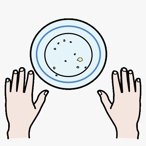 Pictograma comer un bocadillo en tempo pasado