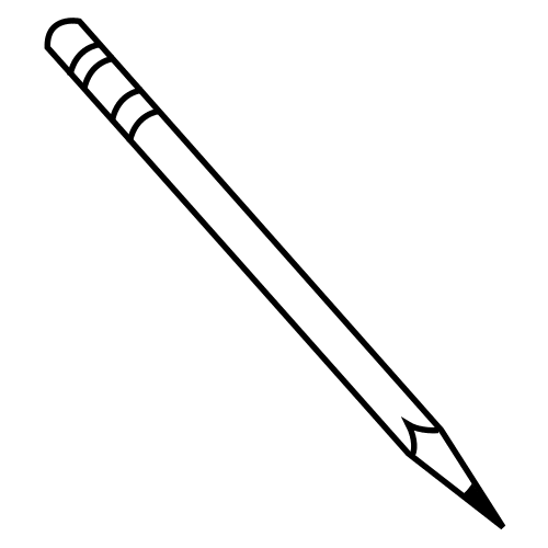 Pictograma dun lapis. Representa o proceso de editar.