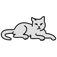 Pictograma de un gato