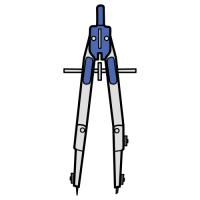 Pictograma de Arasaac: Compás