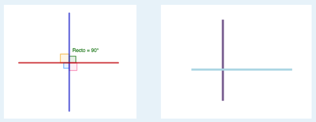 Rectas perpendiculares