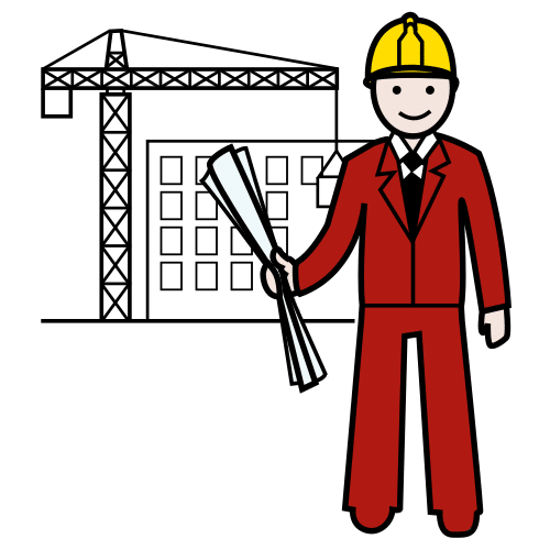 Pictograma de Arasaac: arquitecto