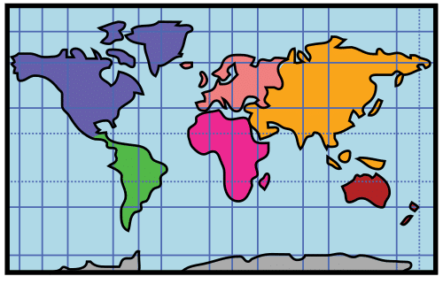 Pictograma de Arasaac: mapa