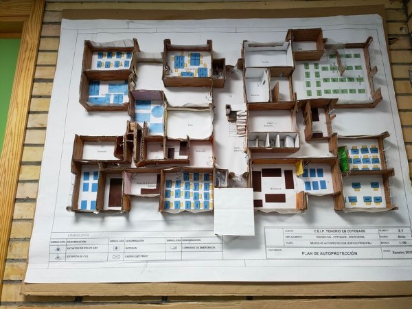 Maqueta del CEIP Tenorio (cREAgal) Maqueta del CEIP Tenorio