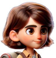 Exploradora de perfil