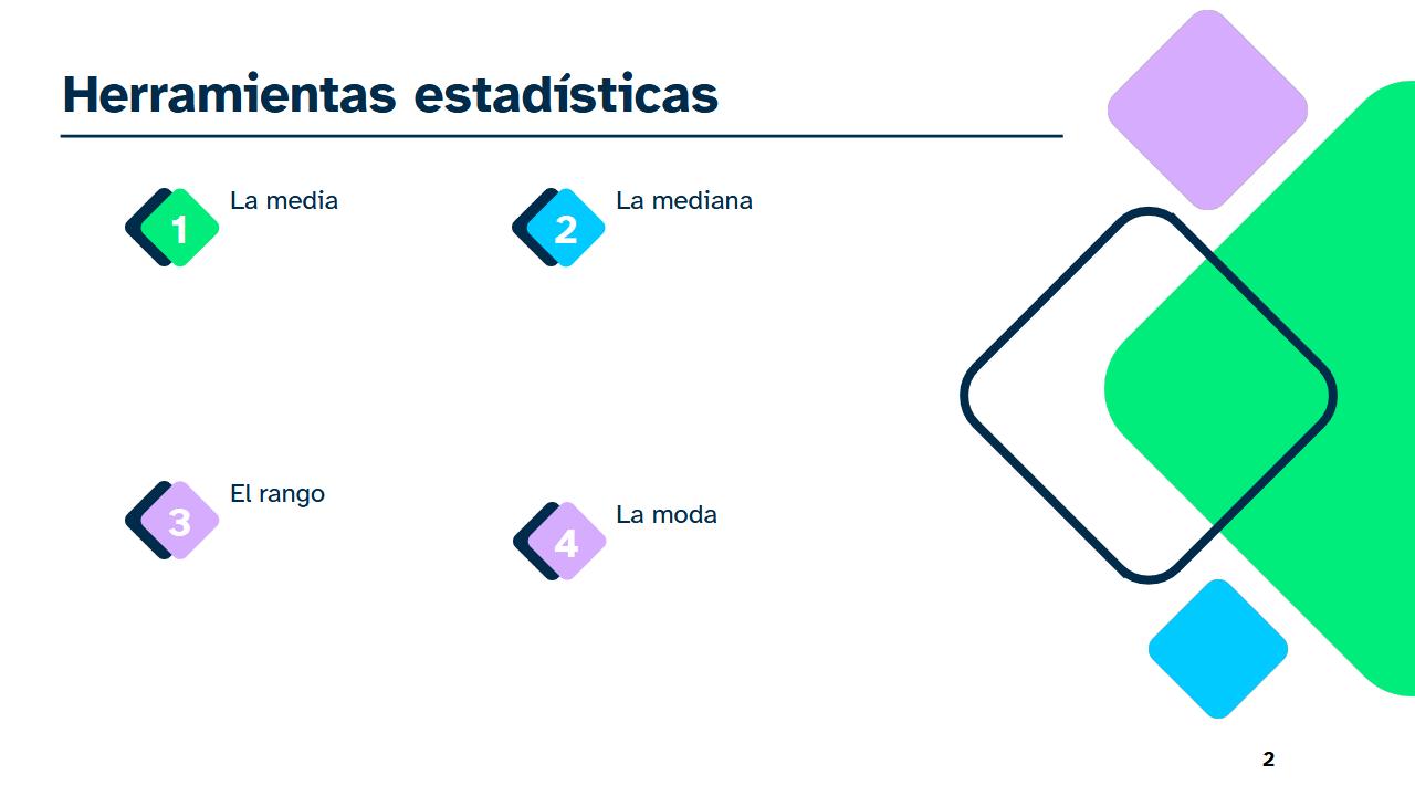 Tipos herramientas estadísticas