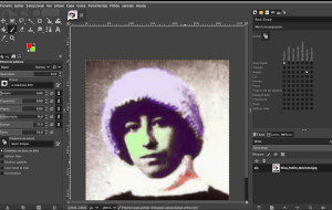 GIMP Captura do programa GIMP