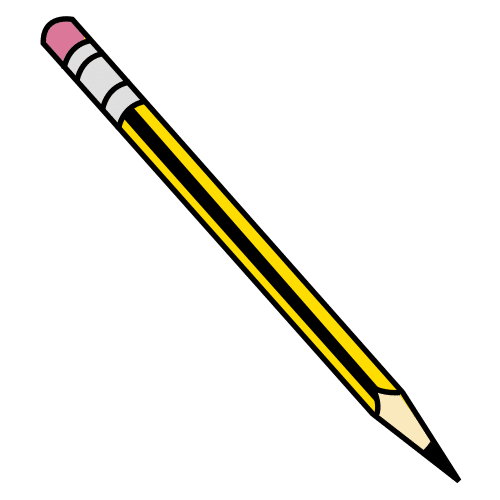 Lapis (ARASAAC) Pictograma dun lapis con goma