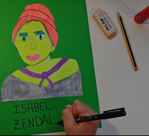 Isabel Zendal (cREAgal) Fotografía que amosa a identificación da persoa retratada