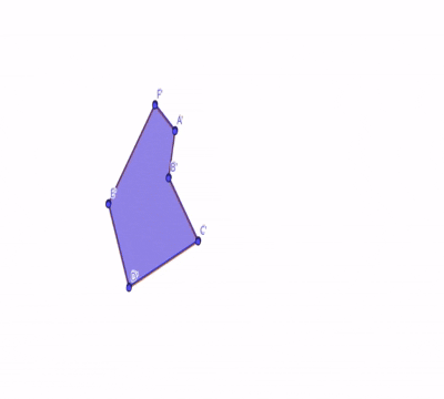 Animación que amosa o movemento de translación dunha figura