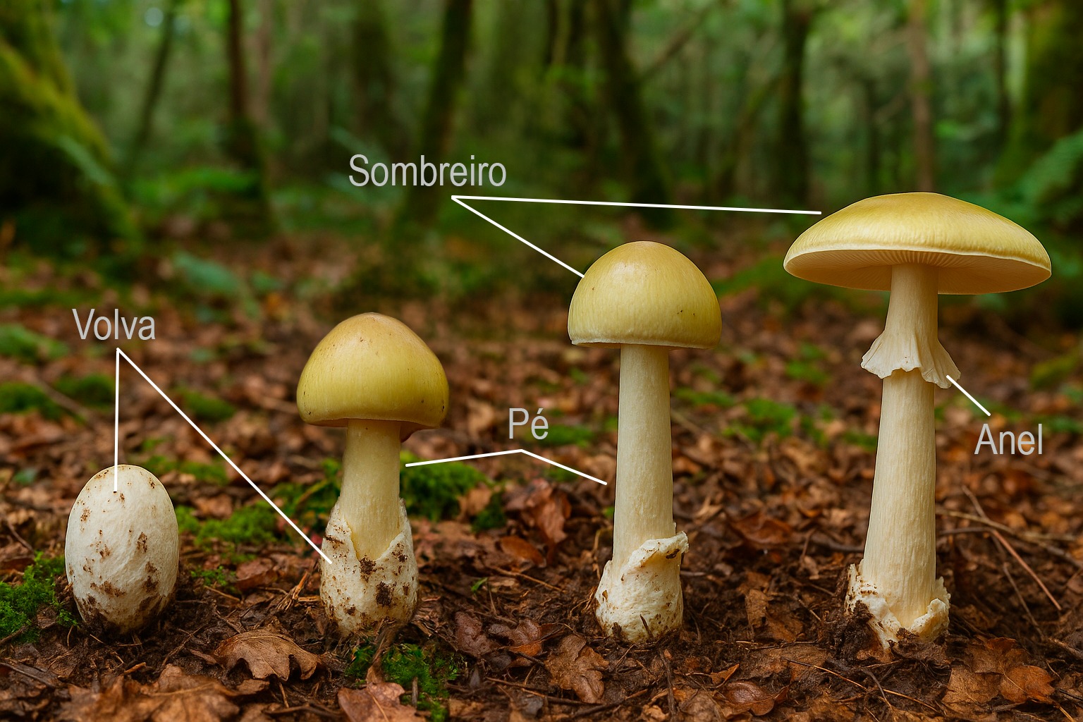 Nacemento dun cogomelo