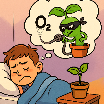 Durmir con plantas, un mito?