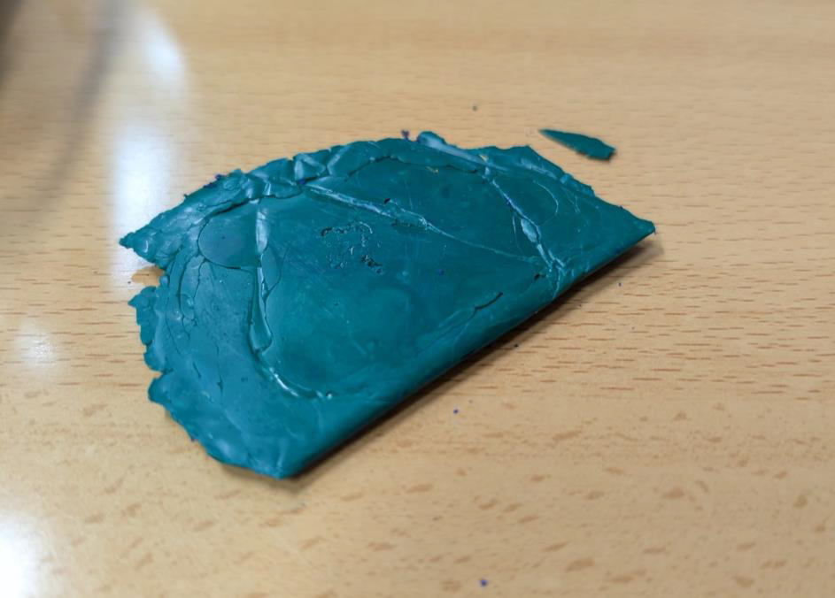 Imaxe da simulación de rocha metamórfica