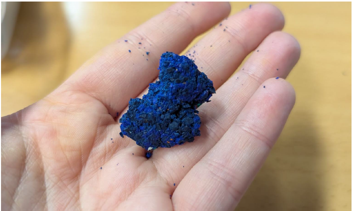 Imaxe da simulación de rocha sedimentaria