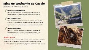 Ficha 8 - Mina de wolframio de Casaio