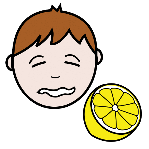 Pictograma do sabor ácido