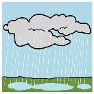 Pictograma da choiva