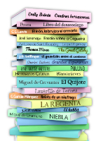 Imagen en la que se puede ver un conjunto de obras literarias de la tradición