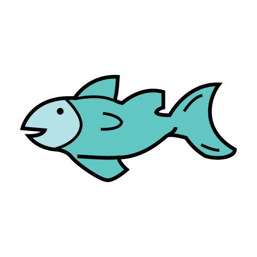 Pez Pictograma de un pez