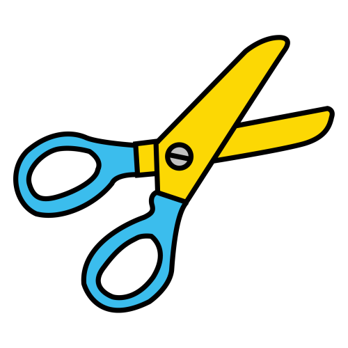 Pictograma de tijeras