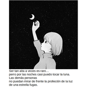 Tan alta como la luna