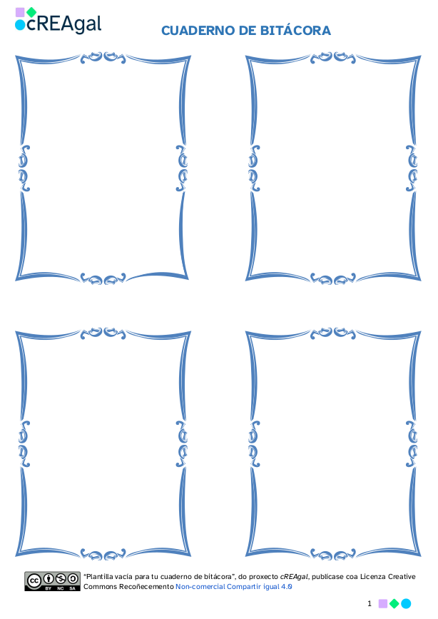 Plantilla vacía para elaborar el cuaderno de bitácora Al pulsar descarga un documento con la plantilla vacía para elaborar el cuaderno de bitácora (abre en ventana nueva)