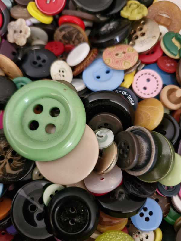 Fotografía de botóns variados