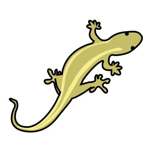 Pictograma que representa unha lagarta