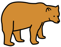 Pictograma dun oso pardo