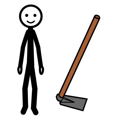 Agricultor e anciño