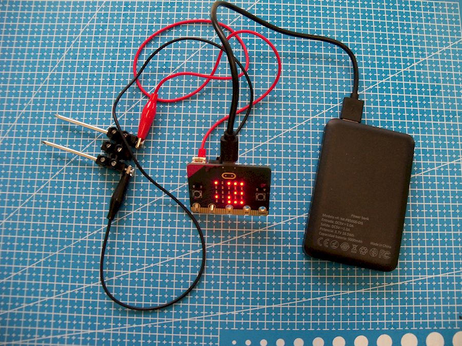 Activación do sensor da placa