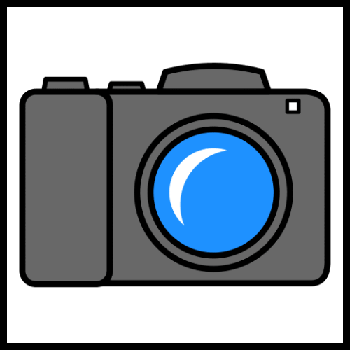 Pictograma de cámara de fotos