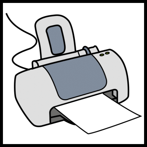 Pictograma de impresora