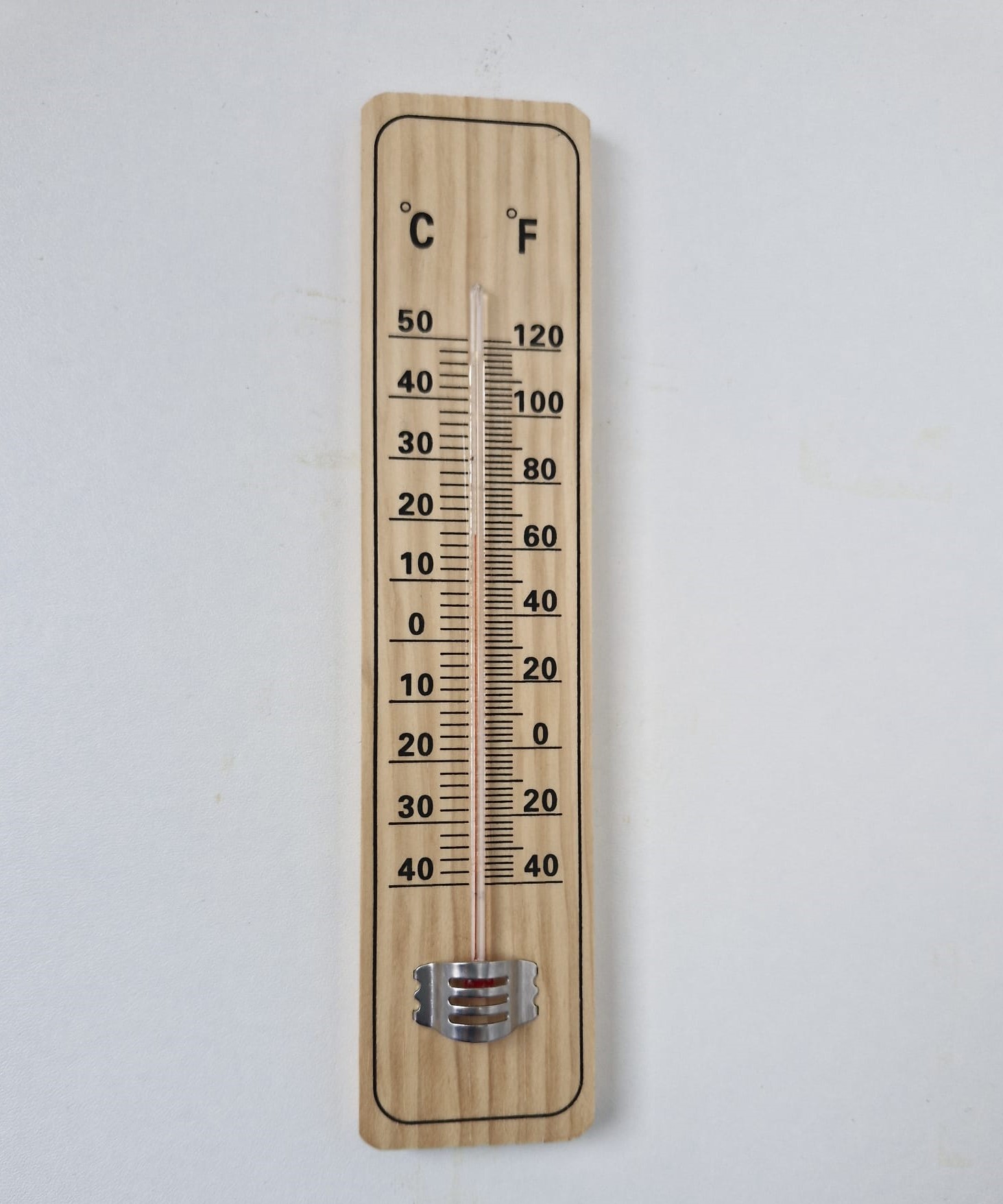 Imaxe dun termómetro de parede