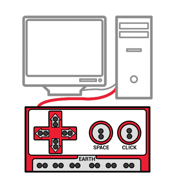 Ilustración que representa a programación dun robot
