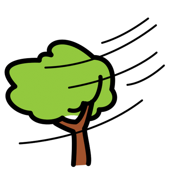 Ilustración que representa unha árbore como recurso natural