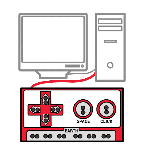 Ilustración que representa a acción de programar