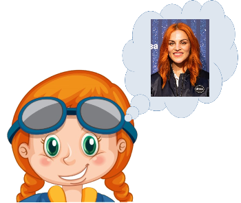 Xela e Sara García Nena pensando na astronauta Sara García