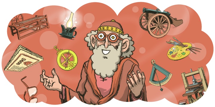 Libraría cunha escada