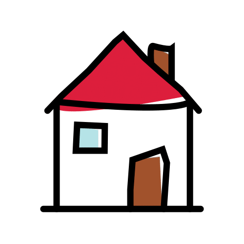 Dibujo de una casita