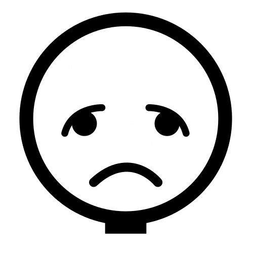 Persona con aspecto triste