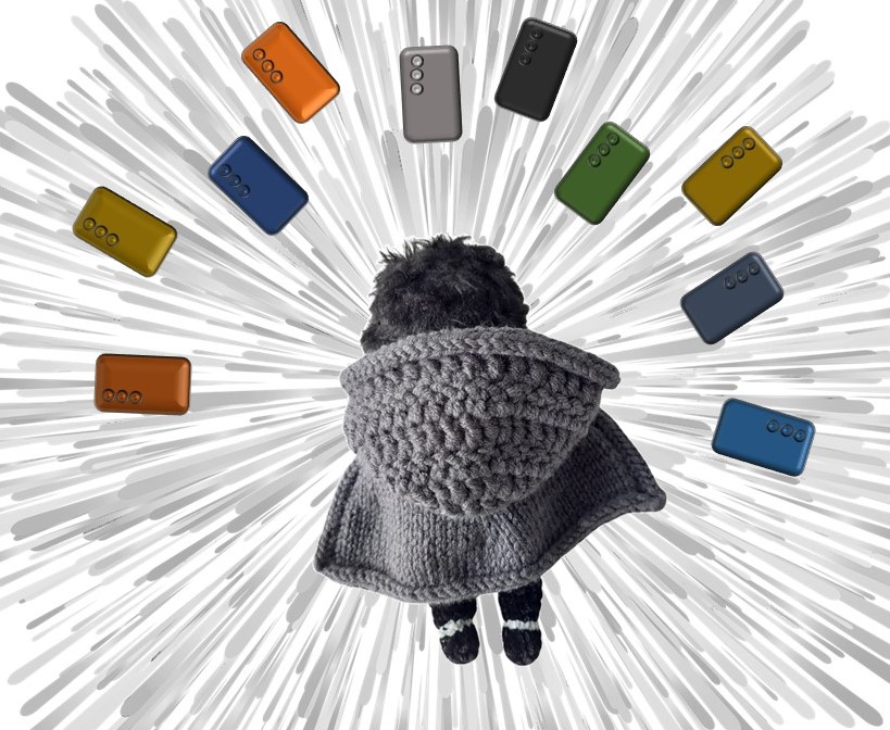 Grisán enviando un hechizo electrónico