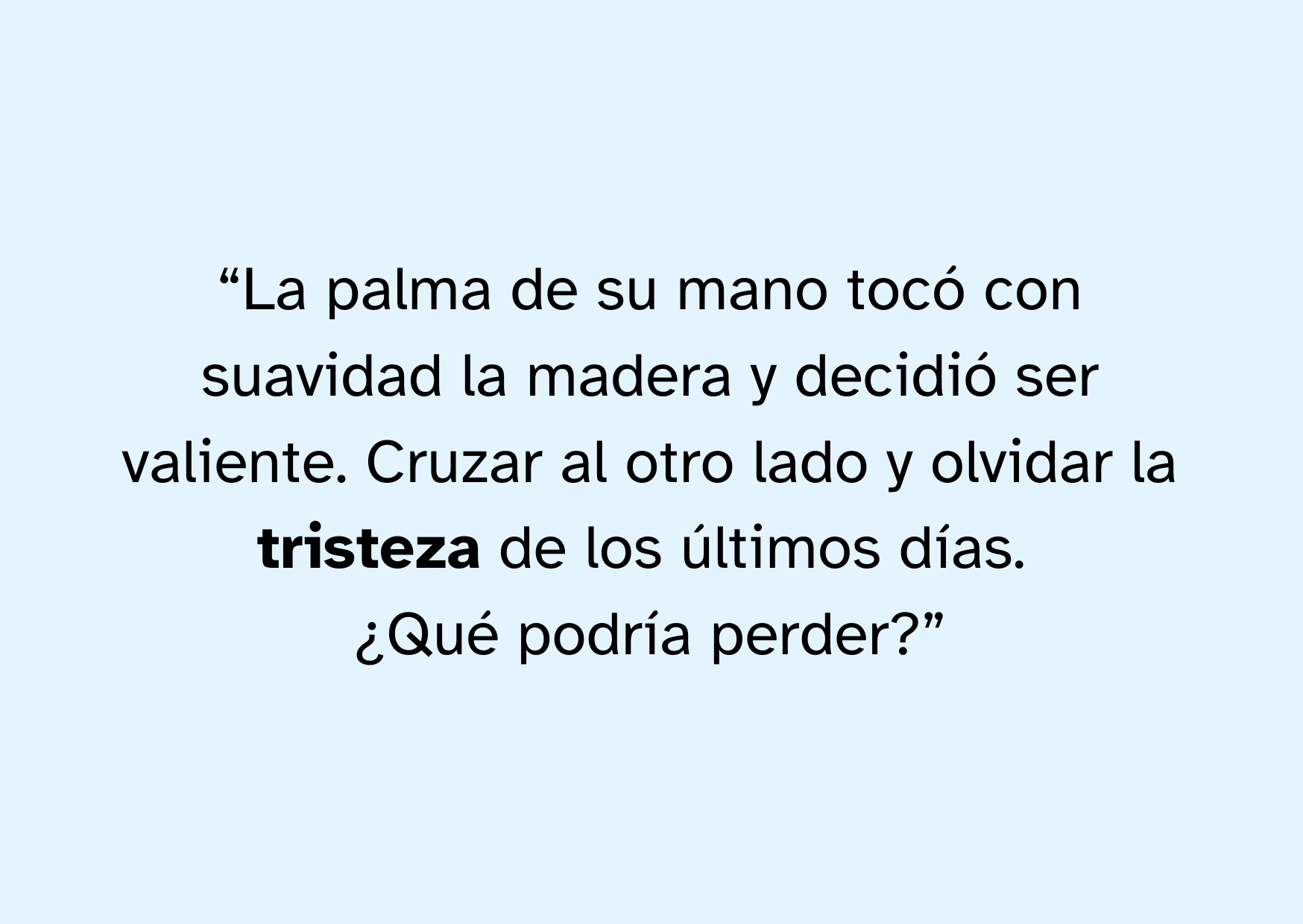 Texto sobre tristeza