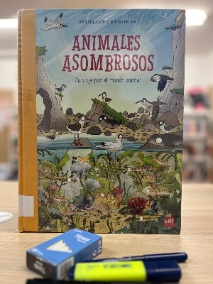 Portada libro Asombrosos animales