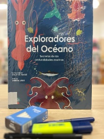 Portada libro Exploradores del océano