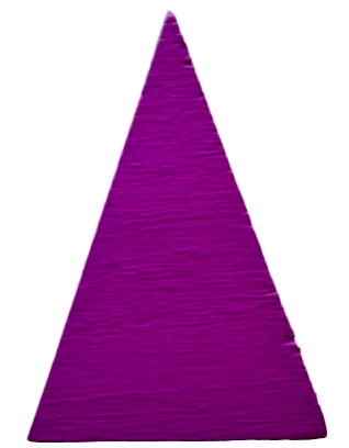 Pronombre Pirámide alta morada (cREAgal)